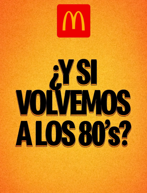 Contenido creado con inteligencia artificial inspirado en los años 80